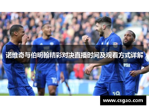 诺维奇与伯明翰精彩对决直播时间及观看方式详解