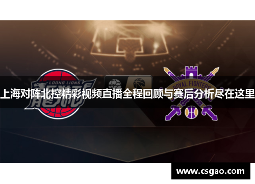 上海对阵北控精彩视频直播全程回顾与赛后分析尽在这里